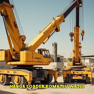 Harga Loader Komatsu WA200 Baru dengan Spesifikasi Terbaik